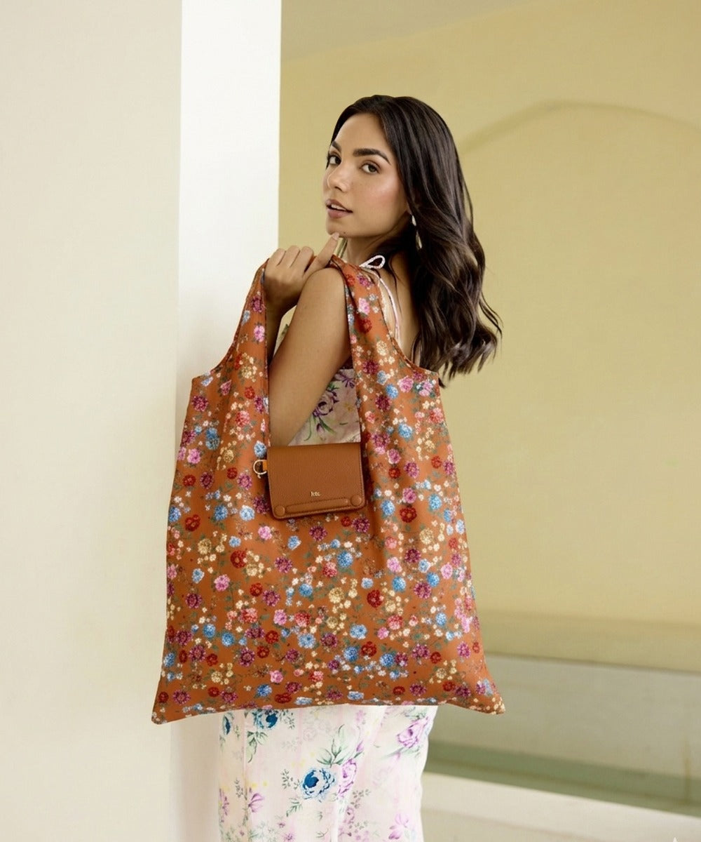 Floral Brown